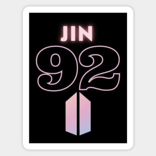 BTS Jin 92: Logo Magnet